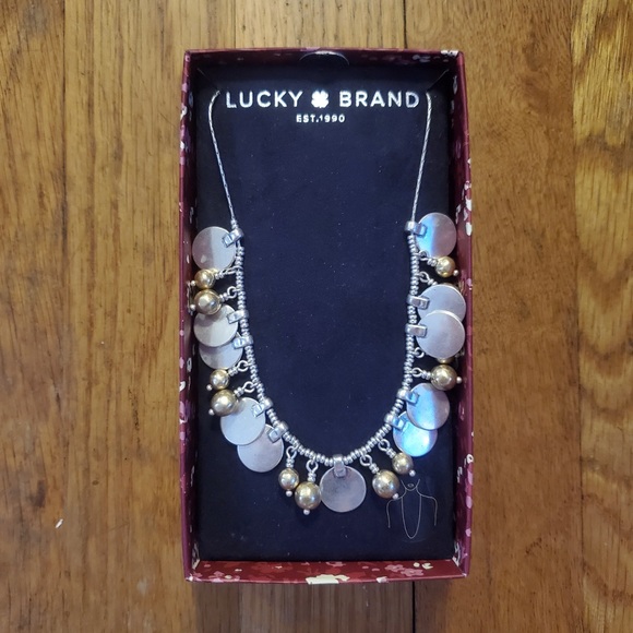 Lucky Brand Adjustable Bead/Charm Necklace NWT! - Picture 2 of 4